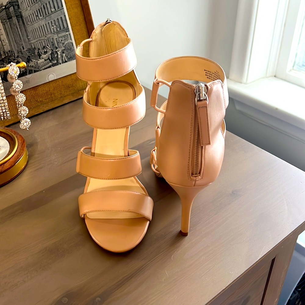 Nine West 3.5” Nude Heels